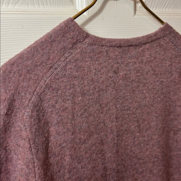 Madewell Open-Front Cardigan Sweater in Dusty Mauve - Picture 5 of 8